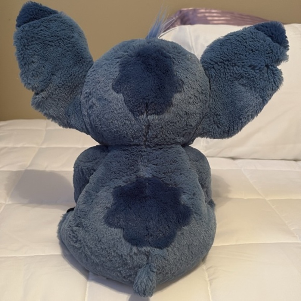 NWOT Stitch Blue and Purple Plush‎ Toy from the Disney Store 12”tall - Picture 2 of 3